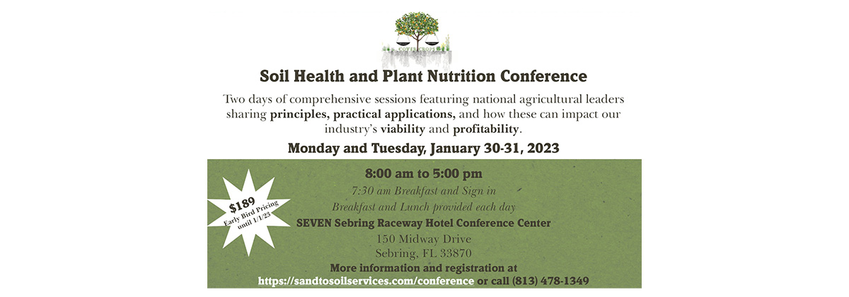 Soil Health and Plant Nutrition Conference